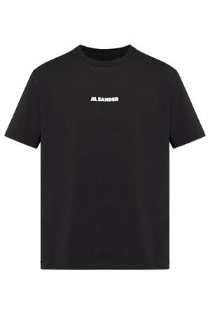 Black cotton T-shirt JIL SANDER | J22GC0237J20103001